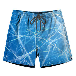 กางเกงขาสั้นเล่นกีฬาสำหรับผู้ชายกางเกงขาสั้นผ้ายืด4ทางกันน้ำแห้งเร็วเป็นมิตรกับสิ่งแวดล้อมพิมพ์ลายดิจิทัล - Product Image 5