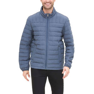 Chaqueta de Invierno para Hombre, Estilo Urbano, Cuello Alto, de Lona, Acolchada, OEM, Alta Calidad, Logotipo Frontal Personalizado al por Mayor - Product Image 2