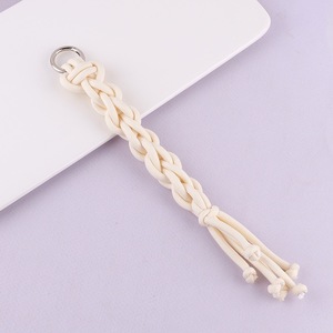 Nouveauté : Porte-clés élégant en corde de polyester, accessoires cool à nœuds pour téléphone portable et sac - Product Image 6