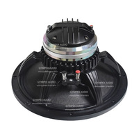 Haut-parleur coaxial professionnel à bobine vocale de 75mm, 15 pouces, coque en métal et aluminium, type passif, haut-parleur coaxial de 15 pouces Pa