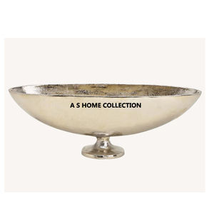 ชามตกแต่งห้องครัวและอุปกรณ์อาหารเย็นชามตกแต่งทรงกลมทำจากโลหะเคลือบเงา - Product Image 2