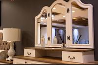 Ensemble de chambre à coucher DOSIN en chêne massif traditionnel, design pliable, haute qualité, confortable et luxueux, modèle DS23125