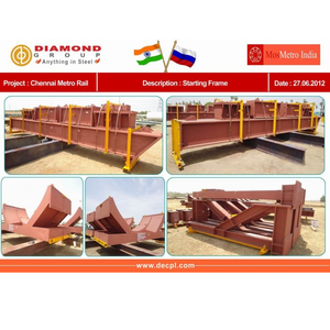 Chennai Metro Rail Servicios profesionales de fabricación de acero para necesidades residenciales industriales y municipales - Product Image 4