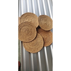 Natural <b>Water</b> <b>Hyacinth</b> Round Rattan Placemat From VietNam with Bulk Price - Product Image 3