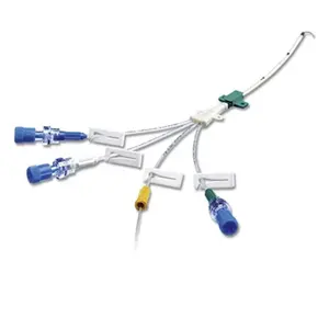 Quadro catetere quadrocath chiaro per cardiologia Quattro catetere venoso centrale Kit cateteri lume centrale cateteri venosi Kit