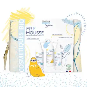 有机婴儿护肤套装Fri'Mousse-Cosmos有机认证-适用于婴儿和孕妇-不含香水-200毫升
