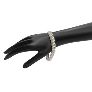 Pulsera de tenis de plata de ley con diamantes redondos de 8.00 quilates para mujer, 9.5 pulgadas - Regalo de moda para bodas y aniversarios - Product Image 3