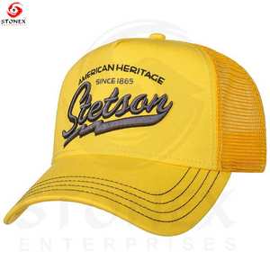 Gorras de camionero con estampado de transferencia térmica de malla de espuma de 5 paneles con logotipo bordado personalizado al por mayor de alta calidad - Product Image 2