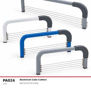 Fida Sponge <b>Cake</b> <b>Cutter</b>, <b>Cake</b> <b>Cutter</b> Aluminum - Grey 40 - Product Image 1