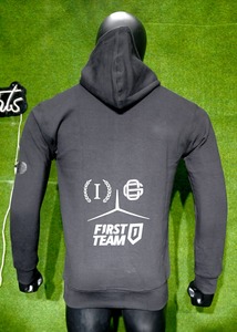 Sudadera con capucha para hombre personalizada al por mayor de alta calidad 100% algodón orgánico liso cuello con capucha pulóver sudaderas con capucha para hombre - Product Image 6