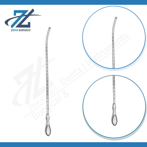 Sonda Uterina Galabin Calibrada 4-24, Acabado Brillante, 305 mm de Largo, Manual, de Acero Inoxidable Quirúrgico, Instrumentos Certificados CE, Pakistán - Product Image 3