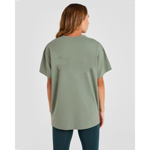 Ropa de mujer de alta calidad, al por mayor Camisas de mujer, camisetas de moda de manga corta, camisetas de cuello redondo para mujer - Product Image 3
