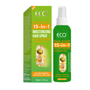 Daily Styling Anti-Frizz <strong>Hair</strong> Finishing <strong>Spray</strong> 100ml Fine <strong>Hair</strong> Revitalizes Natural Curls Strong Hold Herbal Ingredients <strong>Sun</strong> - Product Image 1