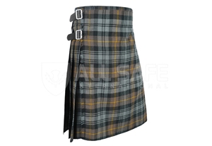Meilleure vente couleur unie pur coton acrylique Argyle Kilt moderne anneaux en D Design irlandais utilitaire écossais Highland vêtements européens - Product Image 5