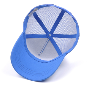 Casquettes de baseball à 5 panneaux de qualité supérieure avec broderie sportive personnalisées avec votre logo-Casquette de camionneur - Product Image 5