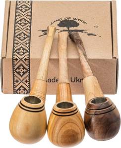 Pipa de Fumar de Madera con Acabado Liso para un Fumar Suave, Pipa de Fumar de Madera Tradicional para un Estilo de Fumar Vintage - Product Image 4