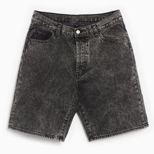 Shorts en denim de coton haut de gamme, tissu résistant, longue durée, style imprimé, mode streetwear, shorts en denim de coton, tissu doux, imprimé unique - Product Image 6