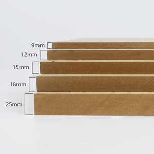 Bán buôn không thấm nước E1 E0 lớp 1220x2440mm Đồng bằng nhiều lớp melamine ván <span class=keywords><strong>MDF</strong></span> fiberboard cho trang trí trong nhà - Product Image 4