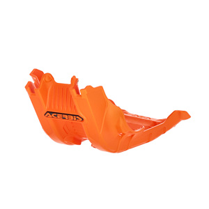 Nuove Protezioni Motore in Plastica Arancione Acerbis per Moto Fuoristrada - Product Image 1