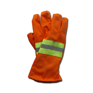 Gants enduits de sécurité pour le travail en plein air Gants de protection ignifuges isolés et résistants aux flammes pour les pompiers - Product Image 6