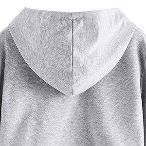 Ropa de moda Transpirable Mujeres Crop Top Sudaderas con capucha Uso al aire libre Superventas Mujeres Crop Top Sudaderas con capucha - Product Image 5