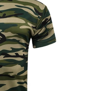 Camisetas de Hombre de Algodón 100% de Alta Calidad, Transpirables, con Estampado de Camuflaje Personalizado, Corte Regular Largo. - Product Image 5