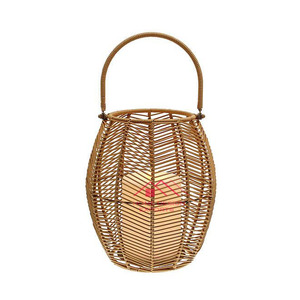 <b>Lantern</b> Home Decor Candle Holder Wholesale Hand Craft Hand Woven Traditional Handwoven <b>Rattan</b> - Product Image 2