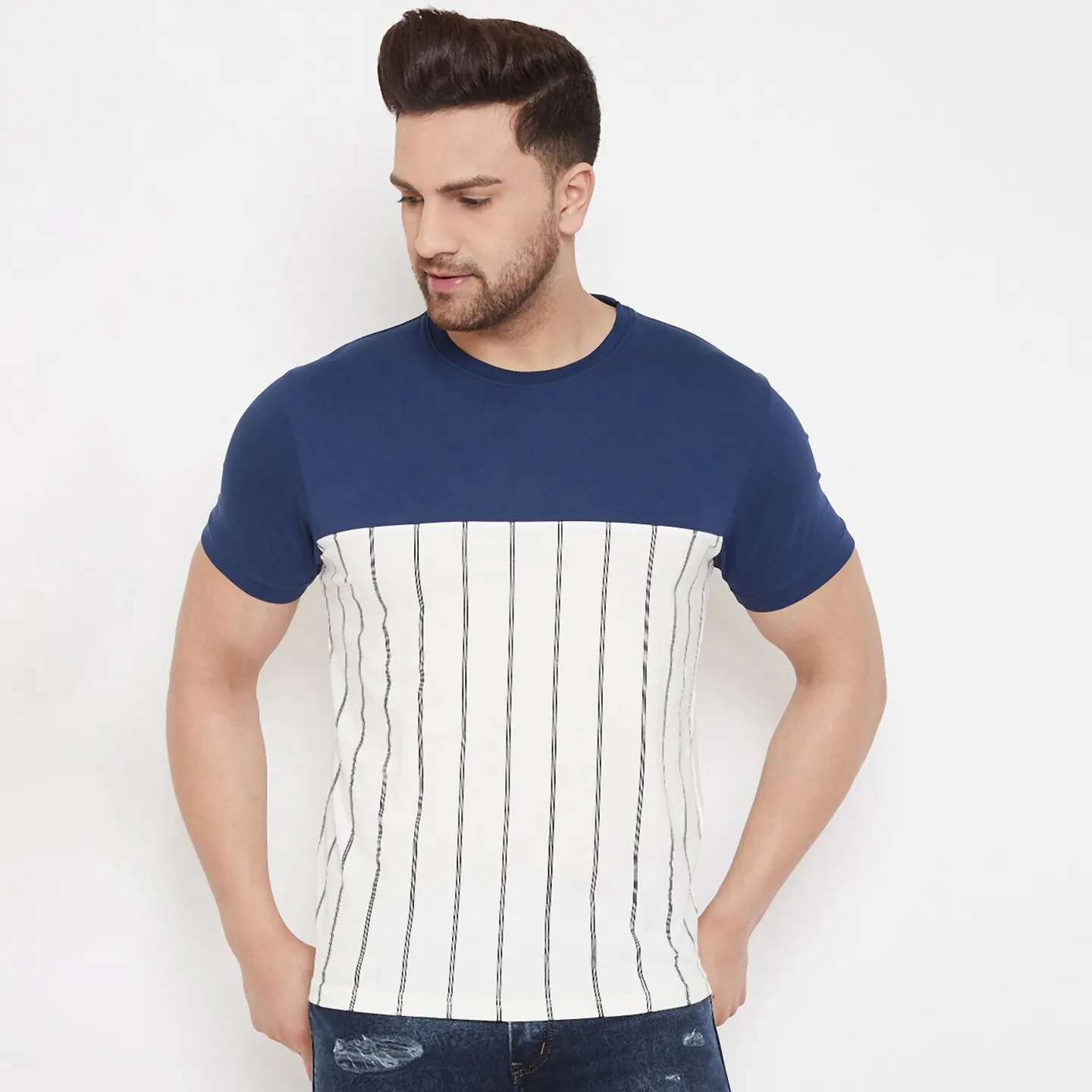 T-shirt pour homme, vêtement d'été de qualité supérieure, 100% coton, 220g/m2, impression de Logo personnalisé, vente en gros