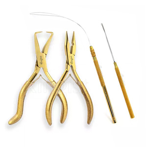 Pulling Hook <b>Needle</b> & Loop Hair Extension Tools Hair Extensions Pliers - Product Image 3