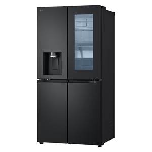 Refrigerador Instaview GMG860EPBE NatureFresh Total No Frost con Puertas Francesas, Acabado en Acero Negro, Clase E (835x73x178,7 cm) - Product Image 3