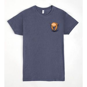 T-shirt con Grafica di Bradipo Tascabile per Promozioni - Product Image 1