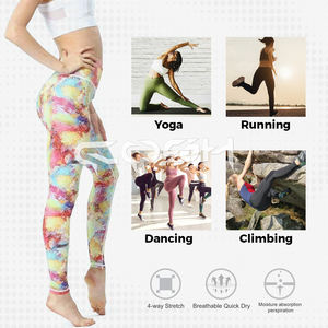 Nouveau fournisseur de leggings pour femmes d'impression par transfert de chaleur du Pakistan - Product Image 5