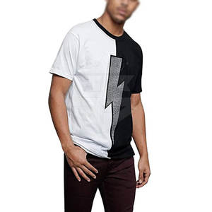 Camisetas de Hombre con Pedrería, Diseño Nuevo para Uso en Exteriores, Estilo Casual Holgado, 220 Gramos, Transpirable, Ecológico, Secado Rápido, Venta al Por Mayor - Product Image 4