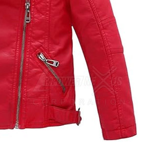 Venta caliente Ropa para niños Chaqueta de cuero Nueva moda Chaqueta de cuero para niños Chaqueta de cuero a prueba de viento - Product Image 5