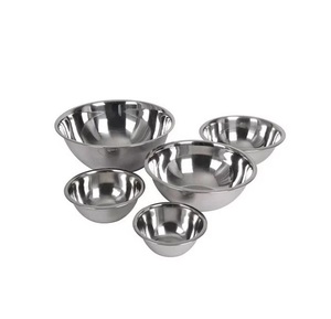 Bol de service en acier inoxydable de qualité supérieure pour la cuisine domestique et le restaurant avec un élégant design martelé - Product Image 5