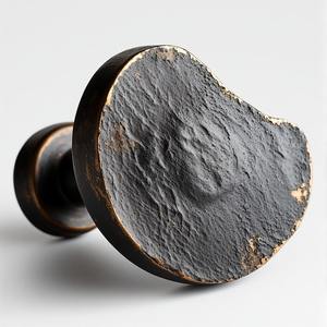 ลูกบิดประตูสีดำแบบพรีเมี่ยมที่ไม่สม่ำเสมอพร้อมด้วยงานฝีมือที่มีรายละเอียดแบบเรียบง่ายที่สร้างขึ้นสำหรับการตกแต่งประตูภายใน - Product Image 3