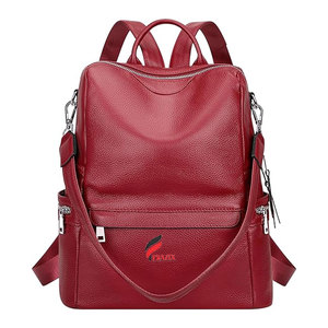 Bolsa de viaje para acampar al aire libre, bolsa de senderismo de cuero Vintage, mochila de senderismo de cuero genuino de alta calidad - Product Image 1