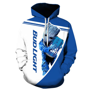 Unisex 100% poliéster moda Sudadera con capucha largo bordado 3D Navidad dibujos animados sublimación Sudadera con capucha hombres de talla grande para hombre Sudadera con capucha de dibujos animados - Product Image 6