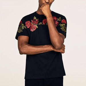 Custom Sublimation Short Sleeve <b>Clothes</b> Men Summer Crew Neck Tee With Digital Print Printing - Product Image 3