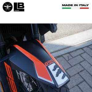 Adesivi Protettivi 3D Personalizzati per Parafango Moto Compatibili con KTM 890 Adventure 2021-2022 - Product Image 4
