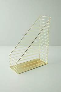 Porte-revues élégant en métal noir de concepteur pour le bureau à domicile ou l'hôtel support incroyable au prix de gros meilleure qualité - Product Image 4