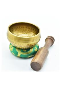 Cuencos Tibetanos de Latón Hechos a Mano, Ecológicos, Pulidos, de Primera Calidad, para Meditación, Sanación con Sonido, Yoga, Alivio del Estrés y Calma - Product Image 4
