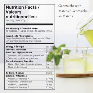 เก็นไมฉะผสมมัทฉะ 15 ซองชา - Product Image 3