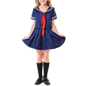 Nouveauté Uniformes scolaires vichy en pur coton bon marché de style américain pour filles - Product Image 2