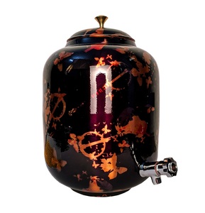 Vente chaude Design créatif émail imprimé cuivre distributeur d'eau Pot utilisation de l'eau de magasin saine et pure au prix le moins cher - Product Image 5