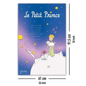 Póster de Lona con Impresión Digital del Principito, para Decoración del Hogar, Estilo Pergamino - Product Image 5