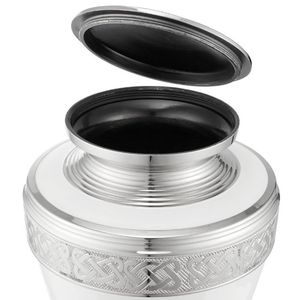 Urnes en métal haut de gamme de la meilleure qualité pour la crémation des cendres humaines et animales pour les occasions commémoratives directement de l'Inde - Product Image 3