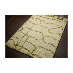 Alfombra de lana Bohemia hecha a mano moderna, diseños geométricos elegantes, corredor de felpa para el hogar, espacio elevado, precio de fábrica, tejido a mano - Product Image 1