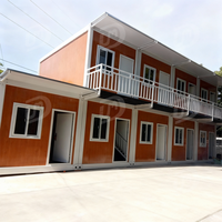 Maison Modulaire Préfabriquée KD à Assemblage Rapide Personnalisable, en Panneaux Sandwich Acier, Démontable, pour Ferme, Bureau d'Étudiant