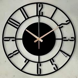 Horloges murales en métal artisanales abordables avec de belles finitions et des designs uniques pour une décoration intérieure économique - Product Image 3